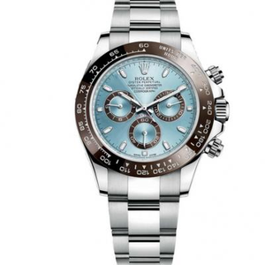 Jf Factory Rolex -kosmetiikkakello Daytona 116506-78596 V6s-versio jääsinisestä keraamisesta renkaasta, 4130 automaattinen Jf Factory Rolex -kosmetiikkakello Daytona 116506-78596 V6s-versio jääsinisestä keraamisesta renkaasta, 4130 automaattinen