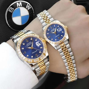 Rolex datejust pari katsella sininen kasvot tyyppi uros ja nainen mekaaninen pari katsella (yksikköhinta) Rolex datejust pari katsella sininen kasvot tyyppi uros ja nainen mekaaninen pari katsella (yksikköhinta)