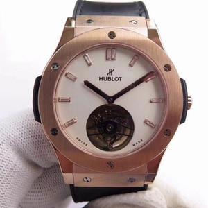 TF produced Hublot Hublot Classic Fusion Tourbillon Beautiful true tourbillon Cowhide strap Men's watch TF produced Hublot Hublot Classic Fusion Tourbillon Beautiful true tourbillon Cowhide strap Men's watch