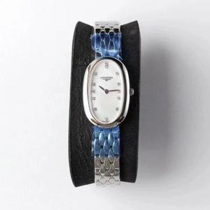 Tw-tehtaan tuottama päivitetty versio V2:sta. Longines naisten vaatteet on ainutlaatuinen soikea muoto ja kaunis ja tyylikäs soittaa Tw-tehtaan tuottama päivitetty versio V2:sta. Longines naisten vaatteet on ainutlaatuinen soikea muoto ja kaunis ja tyylikäs soittaa