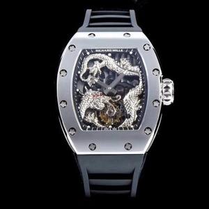 TW tehdas RICHARD MILLE hallinnoi RM057 Jackie Chan Panlong tourbillon katsella! Käytä rohkeasti uusia suorituskykymateriaaleja TW tehdas RICHARD MILLE hallinnoi RM057 Jackie Chan Panlong tourbillon katsella! Käytä rohkeasti uusia suorituskykymateriaaleja
