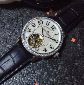 Replica Jaeger-LeCoultre dating sarja nainen tourbillon manuaalinen mekaaninen käämitys äiti-of-helmi kirjaimellinen vyö katsella Replica Jaeger-LeCoultre dating sarja nainen tourbillon manuaalinen mekaaninen käämitys äiti-of-helmi kirjaimellinen vyö katsella