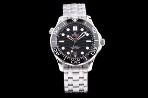 VS Factory Omega Seamaster-sarja 300m musta pinta teräs bändi miesten mekaaninen katsella 42MM sukellus katsella super valoisa VS Factory Omega Seamaster-sarja 300m musta pinta teräs bändi miesten mekaaninen katsella 42MM sukellus katsella super valoisa