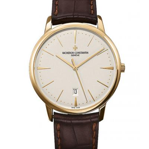 FK Vacheron Constantin 85180 / 000J-9231 Heritage Classic -sarjan kello miesten kello nahkahihna Automaattinen mekaaninen liike FK Vacheron Constantin 85180 / 000J-9231 Heritage Classic -sarjan kello miesten kello nahkahihna Automaattinen mekaaninen liike