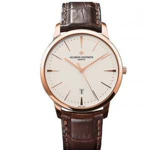 FK Vacheron Constantin 85180/000R-9248 Heritage Classic-sarjan katsella miesten katsella nahkahihna automaattinen mekaaninen liike FK Vacheron Constantin 85180/000R-9248 Heritage Classic-sarjan katsella miesten katsella nahkahihna automaattinen mekaaninen liike