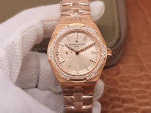 Vacheron Constantin koko maailman sarjan OVERSEAS naisten pieni V2-versio teräs bändi tyyli ruostumaton teräs hihna automaattinen mekaaninen liike hyvät katsella