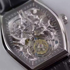 Vacheron Constantin (Malta-sarja ontto tourbillon) Automaattinen mekaaninen tourbillon mekaaninen miesten kello Vacheron Constantin (Malta-sarja ontto tourbillon) Automaattinen mekaaninen tourbillon mekaaninen miesten kello