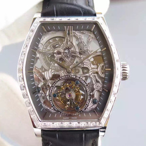 Vacheron Constantin (Malta-sarjan ontto tourbillon) tyyli: itsekäämitys mekaaninen tourbillon mekaaninen miesten katsella Vacheron Constantin (Malta-sarjan ontto tourbillon) tyyli: itsekäämitys mekaaninen tourbillon mekaaninen miesten katsella