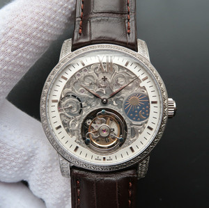 Vacheron Constantin Style: Miesten kello manuaalinen käämitys Mekaaninen 8291 True Tourbillon movement Vacheron Constantin Style: Miesten kello manuaalinen käämitys Mekaaninen 8291 True Tourbillon movement