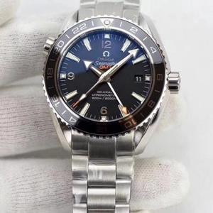 Omega XF Ocean Universe 43,5 mm neljä kättä Gmt-toiminnolla säätääkseen aikaa ja pieni käytetty voi pysäyttää ruostumattomasta teräksestä valmistetun hihnan Omega XF Ocean Universe 43,5 mm neljä kättä Gmt-toiminnolla säätääkseen aikaa ja pieni käytetty voi pysäyttää ruostumattomasta teräksestä valmistetun hihnan