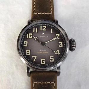 XF New Style: Zenith Retro Fly Unique and elegant new timepiece Oily frosted strap Men's watch XF New Style: Zenith Retro Fly Unique and elegant new timepiece Oily frosted strap Men's watch