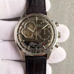 Zenith ELPRIMERO kaareva safiirilasi kaksipuolinen safiiri toi automaattisen liikkeen 7750 Zenith ELPRIMERO kaareva safiirilasi kaksipuolinen safiiri toi automaattisen liikkeen 7750
