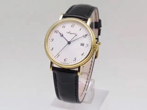 FK Factory Breguet Classic 5177 -sarja Alan ainoa aito avoin muotti Belt watch Automaattinen mekaaninen liike Miesten kello FK Factory Breguet Classic 5177 -sarja Alan ainoa aito avoin muotti Belt watch Automaattinen mekaaninen liike Miesten kello