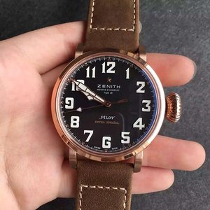 Zf tehdas Zenith Dafei nousi kultatapauksessa musta kasvot automaattinen mekaaninen katsella Zf tehdas Zenith Dafei nousi kultatapauksessa musta kasvot automaattinen mekaaninen katsella