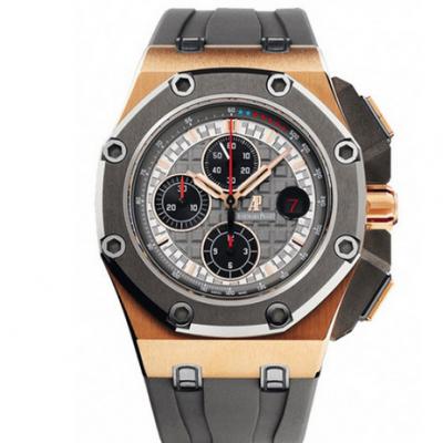 JF Audemars Piguet 26568OM, 26568 000 000 000 000 000 000 000 0 Oo. A004CA.01 Schumacher rajoitettu painos! Royal Oak 12 sekunnin huippuversio 