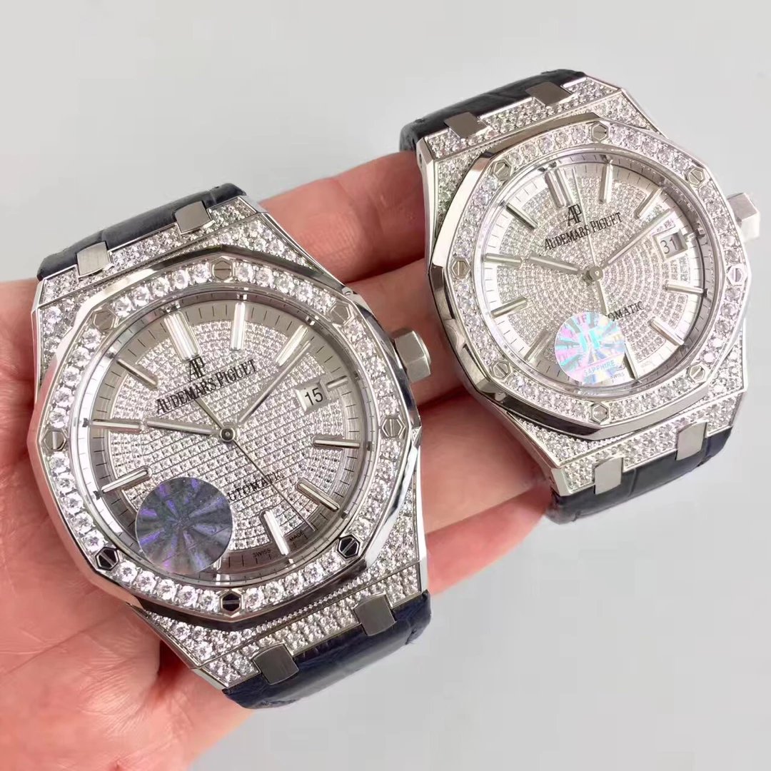  arfactory  JF Factory Watch JF Factory Watch JF AP Audemars Piguet Royal Oak 15452 Gypsophila 10.jpg