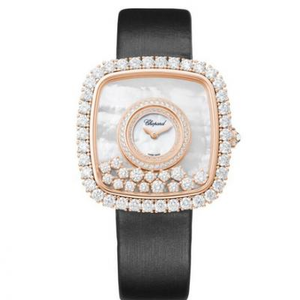 KG Chopard (Chopard) SRAITH DIAMONDS HAPPY 204368-5001 faire cearnach na mban KG Chopard (Chopard) SRAITH DIAMONDS HAPPY 204368-5001 faire cearnach na mban