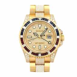 (image for) Rolex GMT-Master II 116758 SARU “Iced Out” True Replica 1:1
