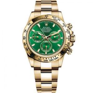 AR factory's top Rolex Daytona series 116508 Jin Ludi 18k gold mechanical chronograph men's watch AR factory's top Rolex Daytona series 116508 Jin Ludi 18k gold mechanical chronograph men's watch