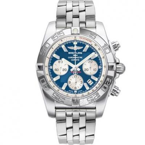 GF factory Breitling mechanical chronograph series AB011011.C788 Pilot pilot 44mm watch original authentic open mold blue surface. GF factory Breitling mechanical chronograph series AB011011.C788 Pilot pilot 44mm watch original authentic open mold blue surface.