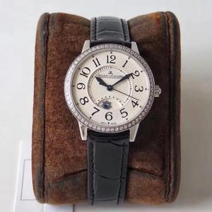 Top replica Jaeger-LeCoultre dating series 3468421 moon phase master ladies mechanical watch diamond type Top replica Jaeger-LeCoultre dating series 3468421 moon phase master ladies mechanical watch diamond type