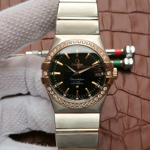 Omega Constellation Series 123.20.35 Mechanical Men's Watch Black Diamond Edition Omega Constellation Series 123.20.35 Mechanical Men's Watch Black Diamond Edition