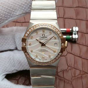 Omega Constellation series 123.20.35 automatic mechanical watch modification. Omega Constellation series 123.20.35 automatic mechanical watch modification.
