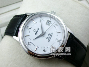 Omega Diefei series automatic mechanical transparent ultra-thin business men's watch original ETA2824 movement white surface Omega Diefei series automatic mechanical transparent ultra-thin business men's watch original ETA2824 movement white surface