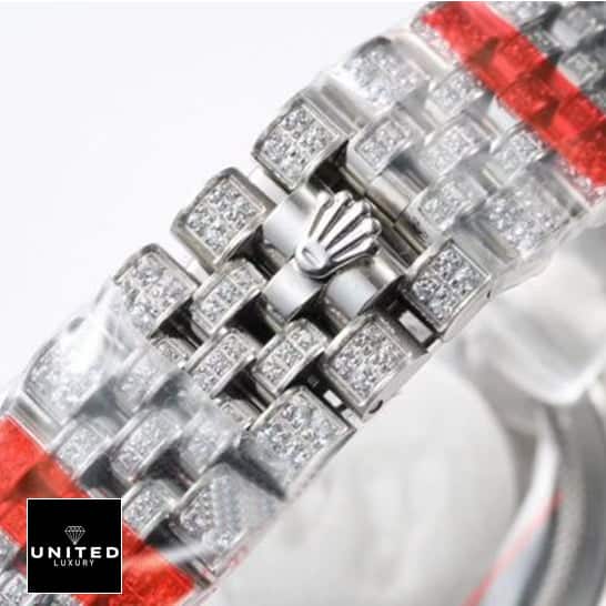 Rolex Datejust 116300 “Iced Out Baguette” Ultra Precision Replica