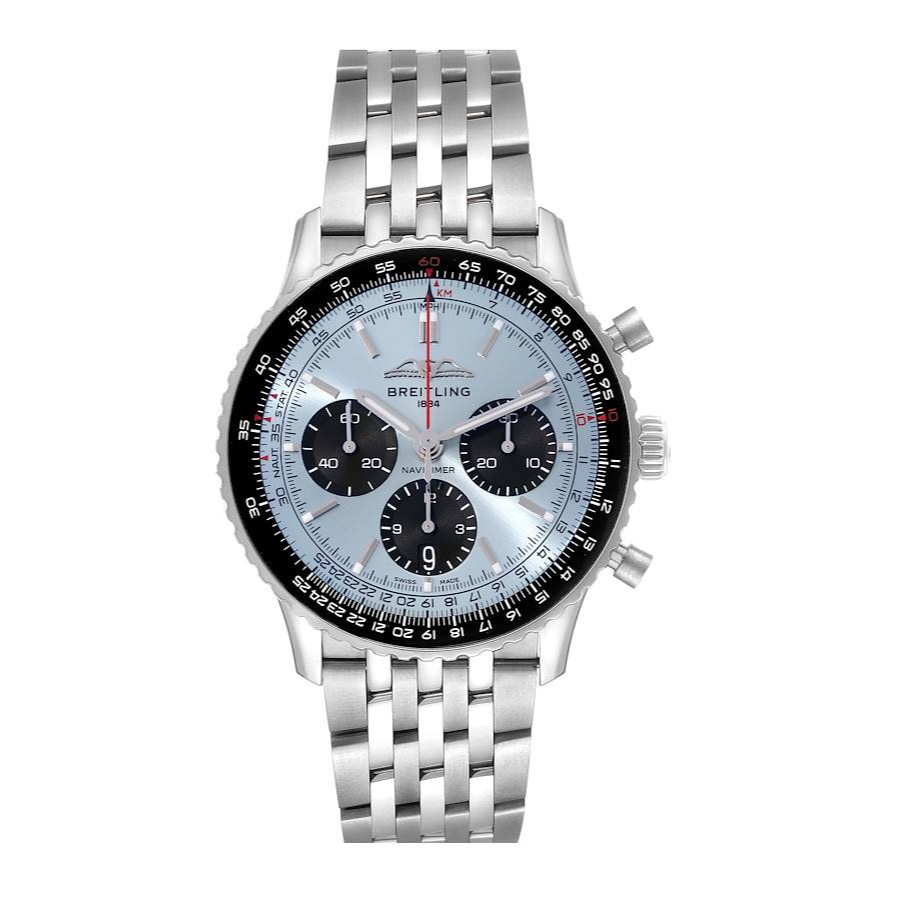 (image for) Breitling Navitimer B01 AB0139241C2A1 “Ice Blue” Ultra Realistic Copy