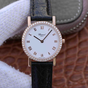 MG Chopard SERIE CLASSIC 127387-5001 signore oro rosa diamante edizione movimento quarzo signore orologio (può essere dotato di cinture nere e marroni) MG Chopard SERIE CLASSIC 127387-5001 signore oro rosa diamante edizione movimento quarzo signore orologio (può essere dotato di cinture nere e marroni)