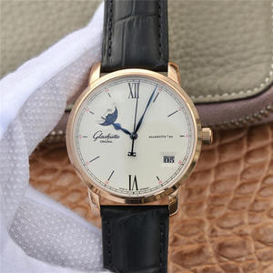 Glash-tte Congressman originale Congresser Big Date Moon Phase Watch Uomo Orologio In pelle Strap Automatic Mechanical Movement Glash-tte Congressman originale Congresser Big Date Moon Phase Watch Uomo Orologio In pelle Strap Automatic Mechanical Movement