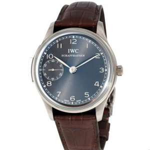 Orologio meccanico Meccanico IW524205 portoghese IW524205, nero/blu