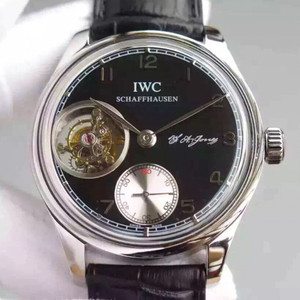 IWC (Portuguese Tourbillon Series) Automatic Engraving Washing Tourbillon Movement's Watch