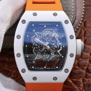 KV Richard Mille RM055 orologio in ceramica classico botte di vino forma tavolo corpo orologio meccanico KV Richard Mille RM055 orologio in ceramica classico botte di vino forma tavolo corpo orologio meccanico
