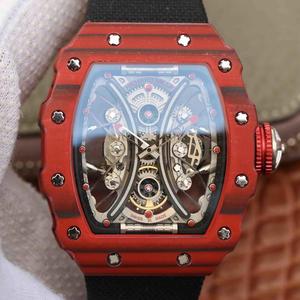 kv Richard Mille RM53-01 orologio meccanico TPT materiale di fascia alta in fibra di carbonio kv Richard Mille RM53-01 orologio meccanico TPT materiale di fascia alta in fibra di carbonio